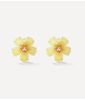 brinco daisy baby amarelo